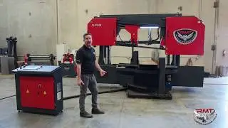 RMT S-FAB CDM 26-40 Bandsaw Overview | Semi-Automatic Double Miter Bandsaw