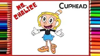 How to Draw Ms Chalice Easy | The Cuphead Show