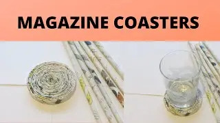 Magazine Coasters | Crafts