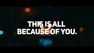 This Is All Because Of You - Short Film