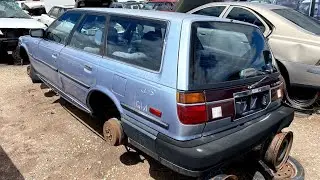 1987 Toyota Camry Wagon JUNKED!  One of the first Gen 2 Camry Wagons in the US in great condition!