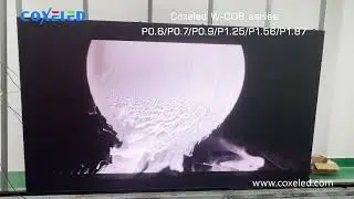 Coxeled W-COB series full flip chip, common cathode energy-saving technology #ledscreen #ledscreen