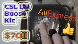 $70 Fanatec CSL DD 8nm boost kit from Aliexpress! - 