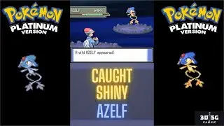 Caught 482 Shiny Azelf | Pokemon Platinum