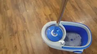 Balde Spin Mop Casa Futura-Demonstra&ccedil;&atilde;o.