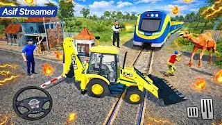 JCB TRACTOR DRIVING, TRAIN, TRUCK, BUS, CAR #AsifStreamer