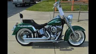 2013 Harley-Davidson&reg; FLSTN - Softail&reg; Deluxe Hard Candy Lucky Green Flake 1127