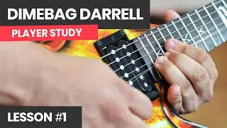 How To Play Like Dimebag Darrell [Course Lesson 1] Soloing Skills