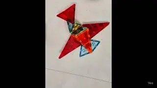 Magnetic block bird - Veo3 AI generated fun video