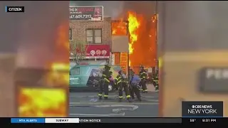 Multiple people escape fire at Bronx commercial building