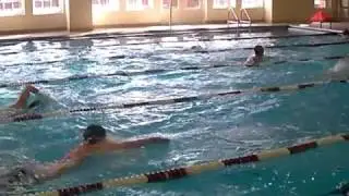 Faster Swimming Tarzan swimming drills team demonstration