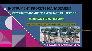 #yokogawa_EJX530A_InLine_Mount_Gauge_Pressure_Transmitter_200barg_Calibration_Procedure