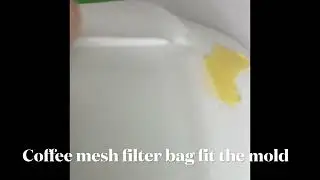 coffee mesh filter bag Nylon food contact material fit inject mold
