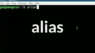 How to use 'alias' command in linux