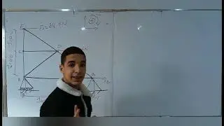 الجزء الثاني: حل تمرين تطبيقي( تمثيل وحساب ردود الأفعال ) الأنظمة المثلثية