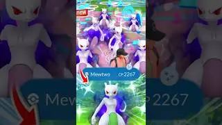 🤯 When I found Shadow Mewtwo clusters in pokemon go