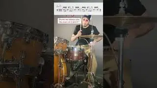 Drum transcription #23 St&eacute;phane Avellaneda @StephaneAvellaneda #drums #drummer #drumtranscription