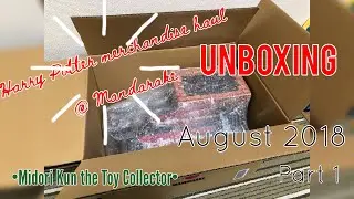 Harry Potter random merchandise haul @ Mandarake Unboxing Part 1