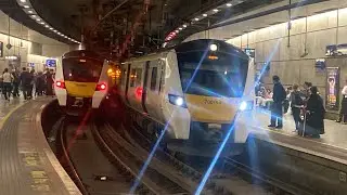 Thameslink trains at St Pancras International 3/6/2025