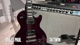 Gibson Les Paul + Fender Twin Demo