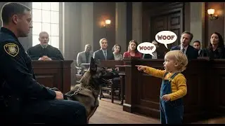 Toddler&rsquo;s Two-Word Statement to Police Dog in Court Leaves Everyone in Shock