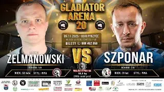 GA 20 Walka 18 o pas GA Zelmanowski vs Szponar - 9.11.2025 Szczecin