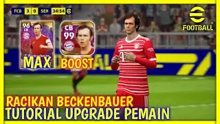 BECKENBAUER RATING 99! - CARA UPGRADE PEMAIN eFootball 2022 Mobile