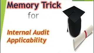 Memory trick of Internal Audit Applicability