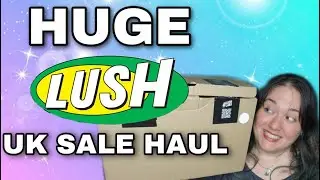LUSH UK Annual Boxing Day Sale Haul 2020 | Holiday & Discontinued Products | YEARLY LUSHMAS UNBOXING