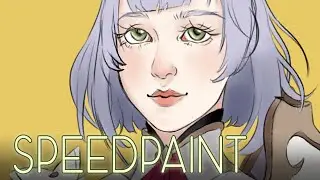 Speedpaint (Krita) - Noelle - Genshin Impact