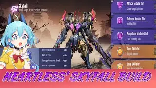 Skyfall, bring them down! Heartless' Build, tech, skill and Gampelplay! Super mecha Champions!