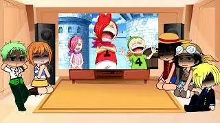 Past Straw-hats React to Sanji/Ussop (part 4/5) *Made by Daivon*