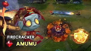 Firecracker Amumu League of Legends Custom Skin Showcase