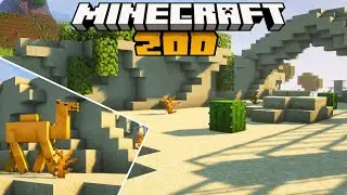 Building The Perfect CAMEL ENCLOSURE in Minecraft Zoo!