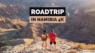4200km Roadtrip in Namibia Drone 4K