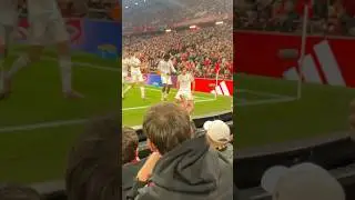 Liverpool fans vs McGuire during goal celebrations