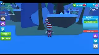 Finding the Where's Wally skin in Drop Blox