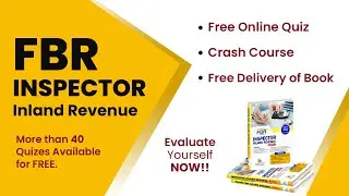 Inspector Inland Revenue | FBR Jobs |  FBR Books  | Income Tax Ordinance | Study River | CSS CLUB