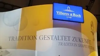 Villeroy & Boch - ISH 2013 - Begr&uuml;&szlig;ung