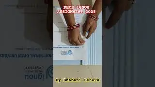 DECE Assignment 2025 #ignou #dece #2025 #assignment