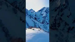 Hammock #snowmountain #snow #dji #djimini2 #drone #hakuba #hammock #hammockcamping #ハンモック #ハンモック泊