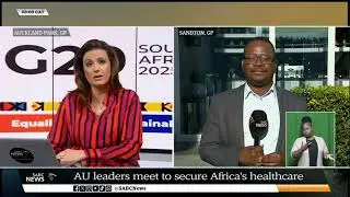 AU leaders launch major health PPP to boost Africa&rsquo;s pharma production : Khayelihle Khumalo reports