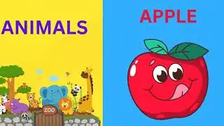 ABC words AND OBJECTS FOR EARLY LEARNERS/PRESCHOOLERS LEARNING ACTIVITIES FUN VIDEO.