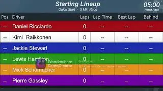 Race TV Demo