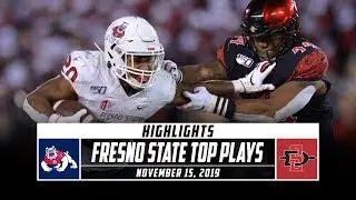 Fresno State Football Top Plays vs. San Diego State (2019) | Stadium