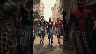 Iron Man Beats + Spiderman Moves + Hulk Power Dance ⚡TrendingNowSpiderman#DanceBattle#ViralVideo