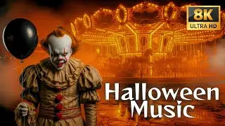 Halloween Night Ambience 2025 🎃 Haunted Pumpkin Village 👻 Relaxing Spooky Sleep Music Napping