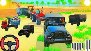 Indian Army truck stuck in sea😱 Sidhu Moosewala That $ Tractor Rescue🔥#simulator #gaming #truck #3d