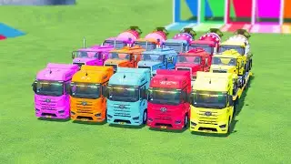 Transporting HUGE Mixer Trucks with Powerful MAN Trucks!  Farming Simulator 22 #7