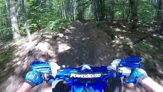 YFZ 450 - High speed trail ride ( Trail closed/Dead end...) Summerhaven Pit Day 2 -Ride 2